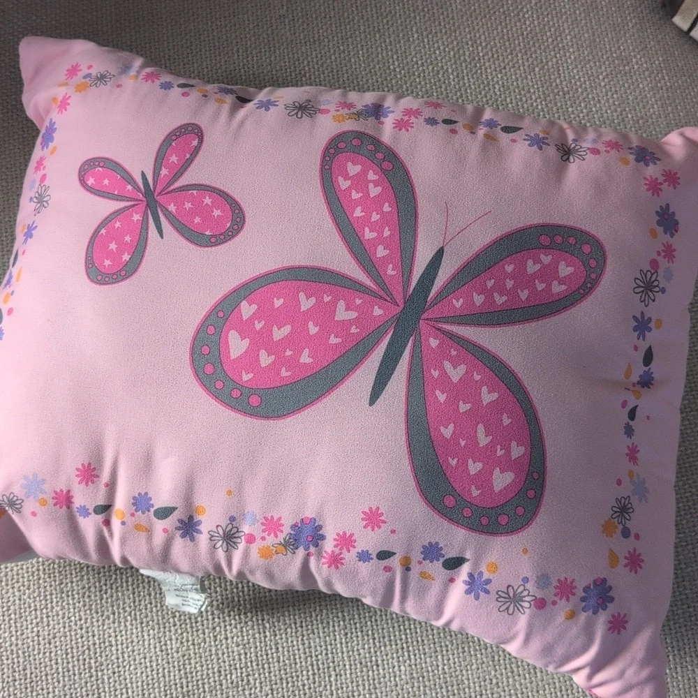 Fairy Tale Castle Comforter Set - Pink and Gray